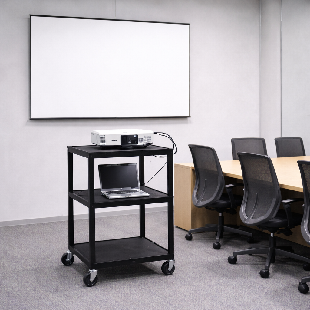 社内の会議室にラクサーが置かれています